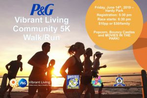 P&G Poster Vibrant Living 5K Run